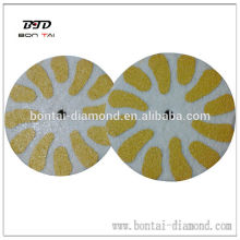 3''-27'' diamond sponge polishing pads dry use for concrete